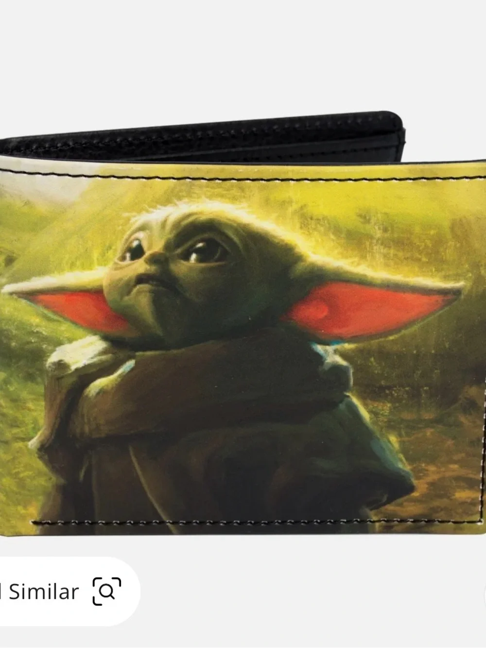 Star Wars Mandalorian Grogu Baby Yoda Bifold Wallet Tin Concept One New